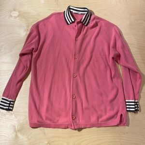 Vintage Joan Vass Button Up Sweater Size 2 Made in USA (BB)